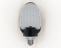 Ampoule LED de remplacement 30-45-60W à puissance sélectionnable, remplace les lampes au sodium haute pression HID, E26/E27/E39, 100-277V AC, garantie 5 ans