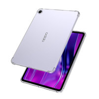 Étui pour tablette Oppo Pad Air 5 12,1 pouces 2025, antichoc, transparent, TPU, coque souple, protection intégrale, coque transparente souple