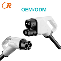Nouveau connecteur de prise de chargeur rapide de véhicule électrique CCS2 Type 2 IEC 62196-2 63A-250A DC EV câble de pistolet de charge