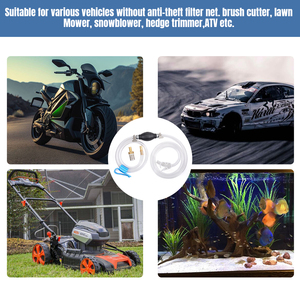 Автомобильный топливный насос резиновый ручной насос для перекачки жидкого масла бензиновый дизельный жидкий ручной насос для экономии топлива для газового бензина - Product Image 6