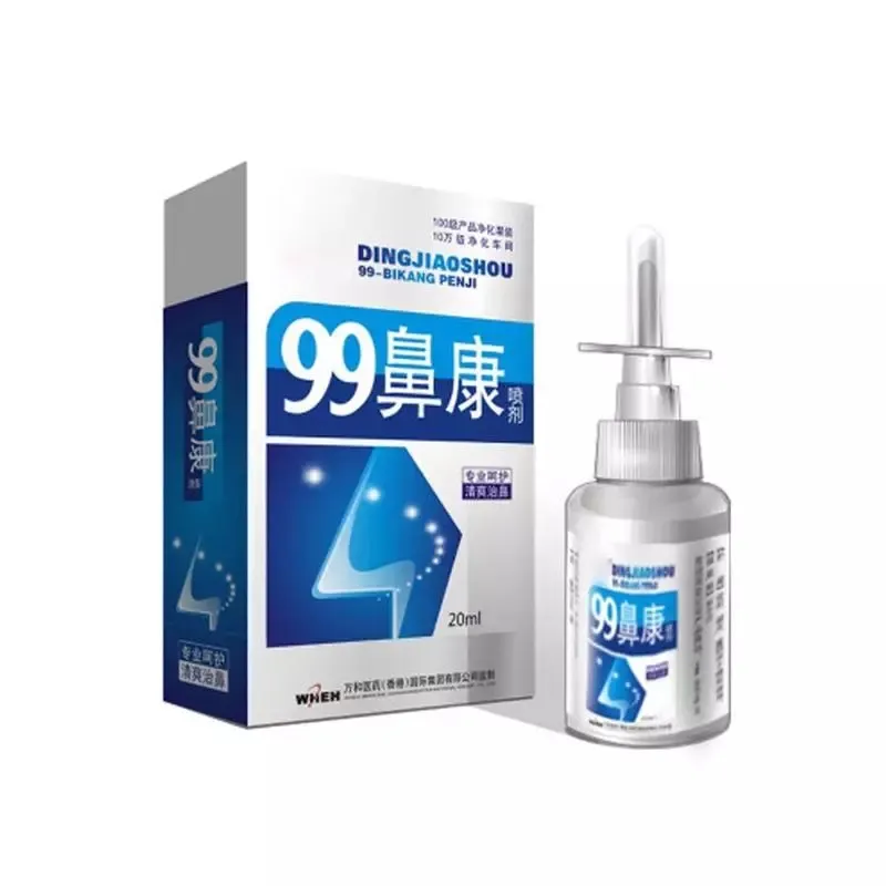 Spray médical traditionnel chinois, 1 pièce, pour thérapie nasale, traitement de la rhinite, de sinus,