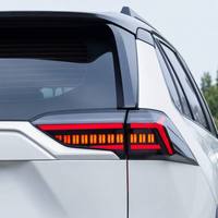 Conjunto de Luces Traseras LED Dinámicas Mejoradas con Luces de Circulación Diurna Secuenciales y Luces de Advertencia de Freno para Toyota RAV4 2020-2025