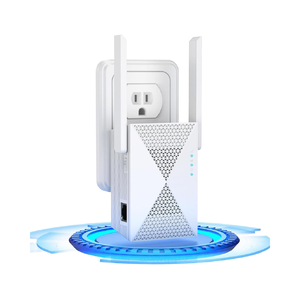 <span class=keywords><strong>Wifi</strong></span> <span class=keywords><strong>Extender</strong></span> tín hiệu tăng cường Internet Repeater 4 anten 1200Mbps Cổng Ethernet không dây nhà dài phạm vi 500-1000sqm bảo hiểm - Product Image 1