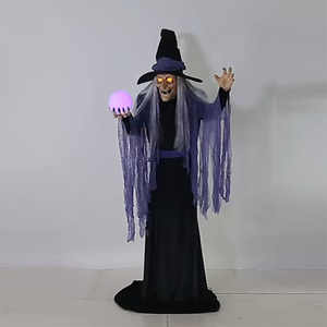 Indoor Outdoor Prop New Halloween 2025 Items Animated Scary Horror Wholesale Home Decor Supplies Halloween Animatronic - Product Image 1