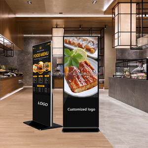 Quảng Cáo Màn Hình 65/75/85 Inch Di Động Thông Minh Hiển Thị Ultra HD Kỹ Thuật Số Signages Kiosk <span class=keywords><strong>Totem</strong></span> Áp phích Cho Cửa Hàng Cửa Sổ Hiển Thị - Product Image 4