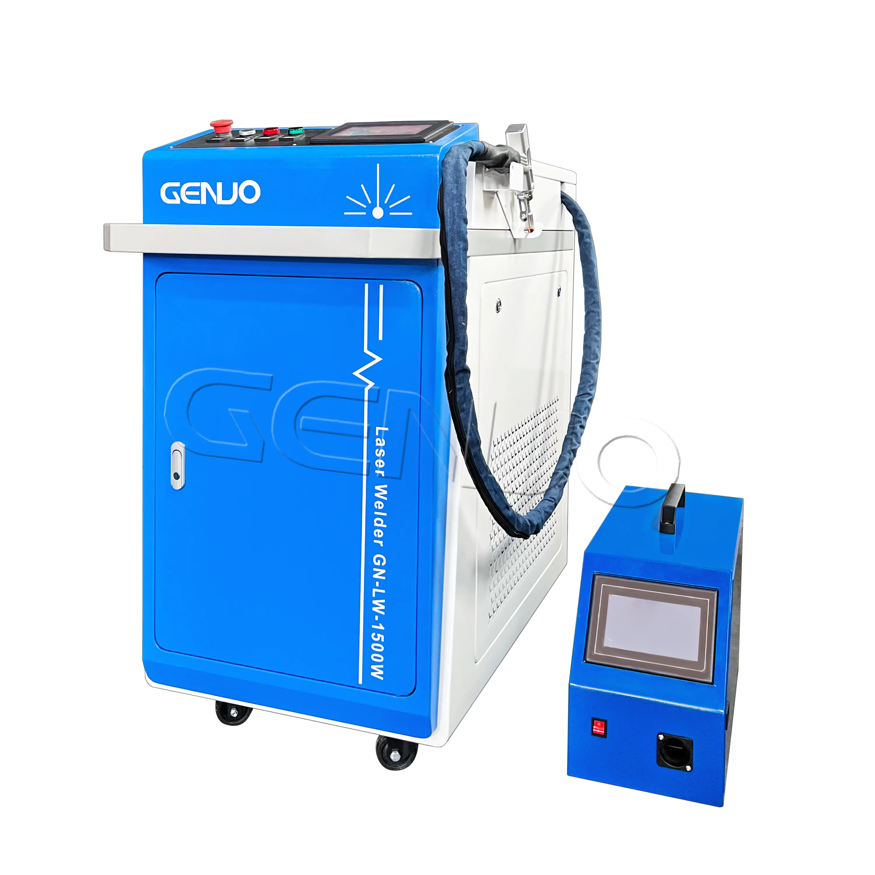 3 In 1 Genuo Brand 1000W 1500W 2000W 3000W Handheld Fiber Laser Metal Cutting Welding Cleaning Machine