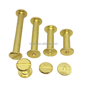 Tornillo de Chicago Personalizado Acero inoxidable Latón Tornillo de Chicago Poste de encuadernación Tornillo macho y hembra - Product Image 2