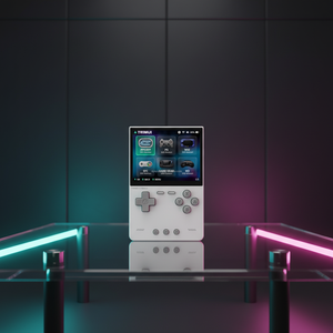 Console de <span class=keywords><strong>jeu</strong></span> portable rétro Z TRIMUI BRICK, lecteur portable, consoles de <span class=keywords><strong>jeu</strong></span>, écran 3,2 pouces, système Linux, interface utilisateur Trimui, panneau arrière <span class=keywords><strong>en</strong></span> métal - Product Image 1