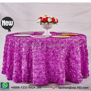 Mantel de Satén con Rosetones a Buen Precio - Product Image 5