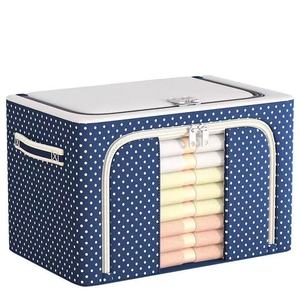 Organizador de Almacenamiento Plegable de Gran Capacidad, de Tela Oxford, con Marco de Acero, Cajas para Ropa, para Armario del Hogar - Product Image 5