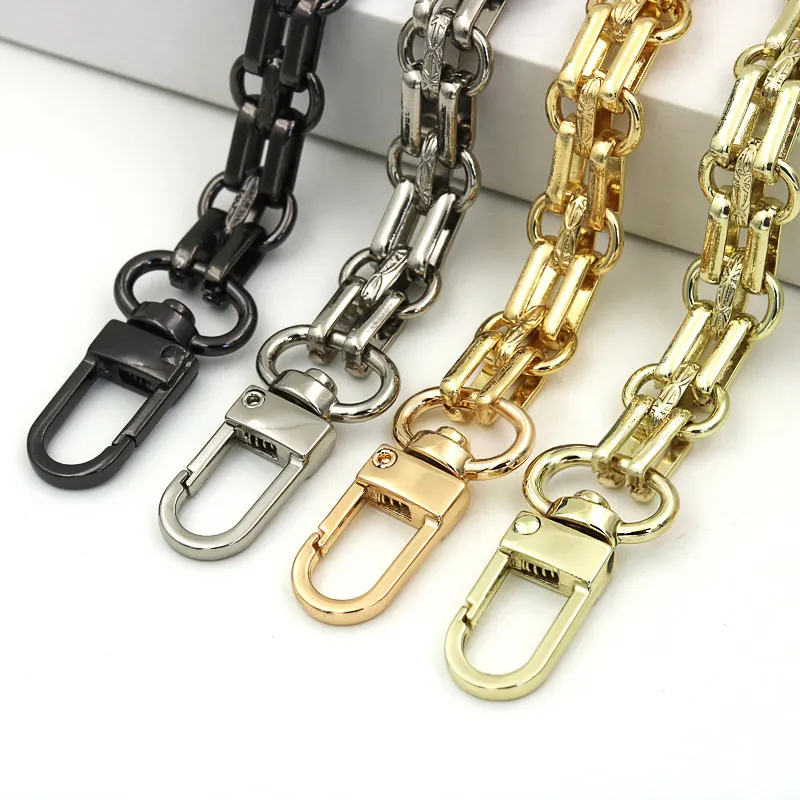 100/110/120cm Bags Accessories Women Shoulder Bag Chains Leather Handbag ChainPU Purse Strap Chain