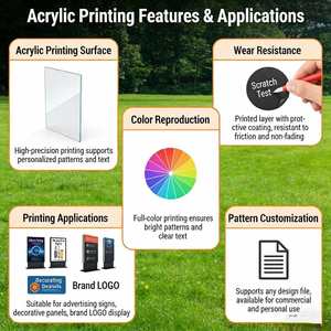 Precise Fitting Acrylic <b>Panel</b> with Fine Smooth Finish, <b>Decorative</b> Faceplate for Electronic Products and Household Appliances - Product Image 5