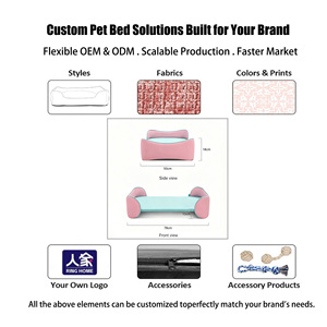 Cama para Perros de Diseño Moderno con Estructura de Acero y Cuero, Diseño Estético Único, Camas Elevadas de Lujo para Interiores para Perros Grandes - Product Image 3