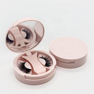 Faux Mink <b>Strip</b> False Eyelashes Luxury Cat Eye Foxy Dramatic Soft <b>Plastic</b> Cotton Band Wholesale Reusable Natural Eyelashes - Product Image 1