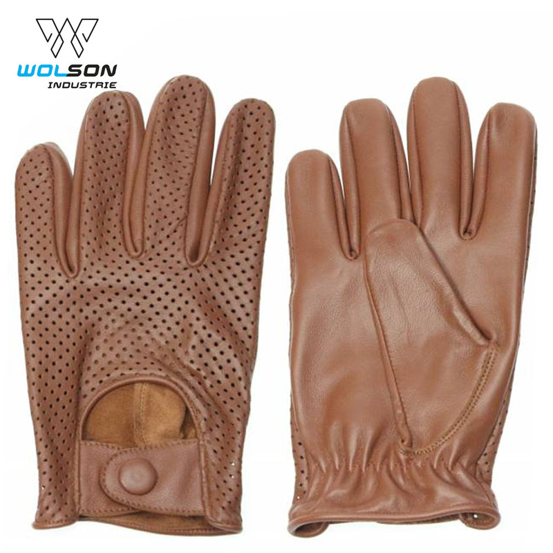 Unisex High Quality Sheepskin Driving Gloves