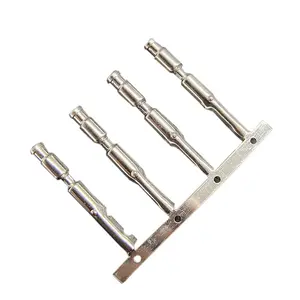 Rất Đẹp 0.01-1.0Mm Thiết Bị Đầu Cuối Uốn Bằng Đồng Cho Kết Nối Dây Công Nghiệp