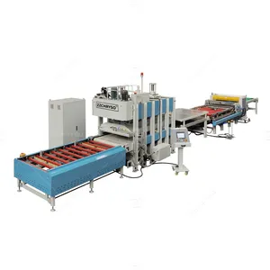 Factory new design wood board press machine CLT panel hydraulic press machine with PLC