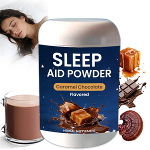 <span class=keywords><strong>Poudre</strong></span> de sommeil au <span class=keywords><strong>chocolat</strong></span> caramel, <span class=keywords><strong>sans</strong></span> mélatonine, avec magnésium glycinate et L-théanine, favorisant la relaxation (OEM) - Product Image 1
