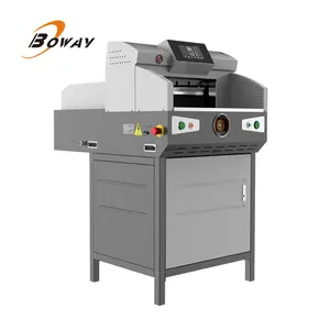 Boway Elektrische 7 Inch Scherm Papier Snijder 4908 V8.6 490Mm Programma Guillotine Cutter Voor Hete Verkoop