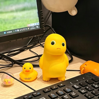 Jouet Squishy en PU à Remontée Lente Dragon Laitier de Dessin Animé, Unisexe, Anti-Stress et Décompression pour Enfants et Adultes de 14 Ans et Plus