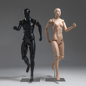 Mannelijke Glasvezel Mannequin Vrouwelijke Flexibele Verstelbare Robot Mannequin Pop - Product Image 3