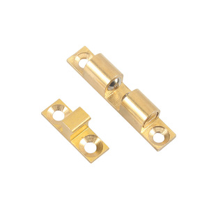 Loquet de porte en cuivre de 43 mm à ressort magnétique pour armoire, design moderne - Product Image 1