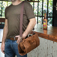 Kit de barman de voyage en acier inoxydable Sac à shaker à cocktails Boston Kit de barman Sac à outils de bar avec couleur et logo personnalisables