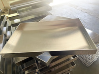Plat à pâtisserie en aluminium sur mesure, pleine grandeur, avec revêtement antiadhésif, résistant à la chaleur et écologique, pour la pâtisserie à domicile