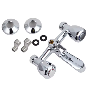 Robinet <span class=keywords><strong>de</strong></span> salle <span class=keywords><strong>de</strong></span> bain mural italien Minwei-Poli, mitigeur avec design irrégulier et accessoire <span class=keywords><strong>de</strong></span> <span class=keywords><strong>douche</strong></span> portable - Product Image 5