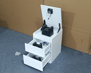 Factory Direct RFID Hidden Furniture Nightstand Compartment Cabinet NFC Bedside Table Hiding <b>Night</b> with Lock - Product Image 2