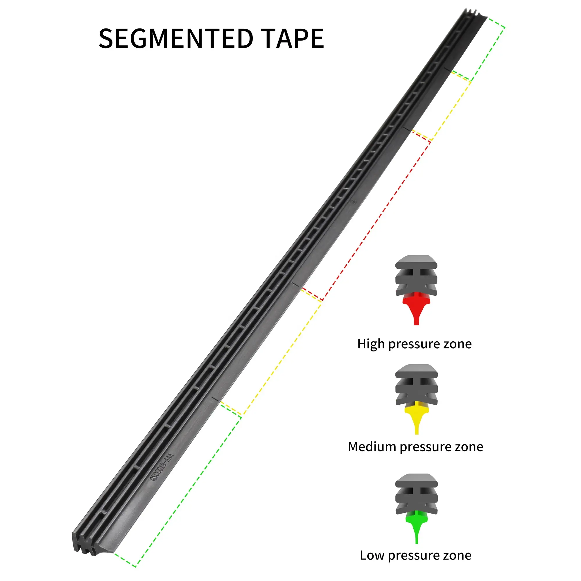 Pacchetto di Design gratuito per tutte le stagioni Multi-funtion disossata spazzole tergicristallo per auto