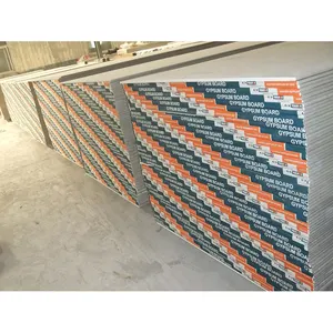 पतली Plasterboard Drywall 1/2 हल्के जिप्सम बोर्ड