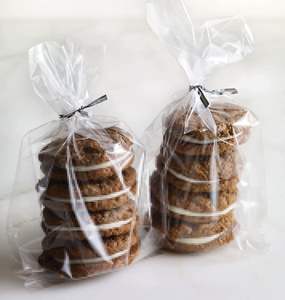 Customizable Clear <b>Plastic</b> BOPP & OPP Recycled Silk Screen Printed Bread <b>Packaging</b> <b>Bags</b> with Hand Length Handle for Food Storage - Product Image 6