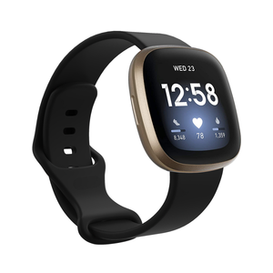 <span class=keywords><strong>Fitbit</strong></span> Versa3Senseシリコンウォッチバンド用のソリッドカラースポーツ防水TPEスマートブレスレットストラップの交換 - Product Image 2