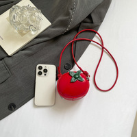 Mode Apple petits sacs à bandoulière pour femmes léger Portable dames Mini sac à bandoulière décontracté filles PU sacs à main porte-monnaie