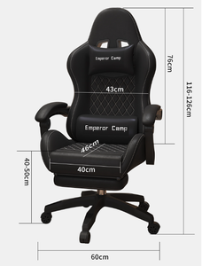 Design moderno di lusso uomo gioco per <span class=keywords><strong>Computer</strong></span> sedia da gioco ufficio Boss sedia Gamer Rgb pz poltrona Stuhl - Product Image 5