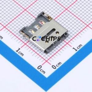 HYCW359-SIM06-150B SIM Card Connector SMD Connector Flip Cover Type Nano SIM Card Card Holder No Card Detection - Product Image 1