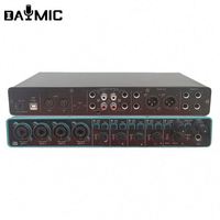 Antarmuka Audio Digital OEM DM404 Pro Studio 4CH Gratis, Efek Digital, Konsol DJ, Rekaman Podcast, Kartu Suara, Antarmuka Berkualitas