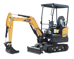 Mini-excavatrice compacte Sany SY16 d'occasion pour travaux en intérieur et en extérieur, modèle SY16C SY18C - Product Image 5
