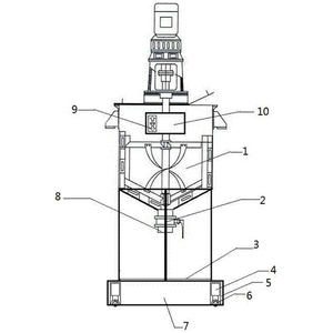 Máquina mezcladora de masa Mezclador industrial para jabón líquido 500l 1000l 2000l Reactor de mezcla líquida Tanque de mezcla - Product Image 5
