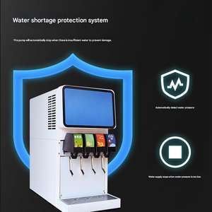 Distributeur automatique de boissons gazeuses en bouteille, congélateur pour boissons |   Machine à mélanger l'<span class=keywords><strong>eau</strong></span> gazeuse gazeuse - Product Image 5