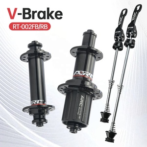 Trung Tâm Xe Đạp Đường Trường RT002F/RB, Phanh 186G V Phía Trước 60G Phía Sau, Lỗ 20 "24", Siêu Nhẹ, Màu Đen - Product Image 5