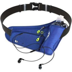 Hot Selling Custom <b>Running</b> Belt Fanny Pack High Quality Outdoor Sports Pocket <b>Running</b> Waist Bag <b>with</b> Water Bottle Holder - Product Image 1