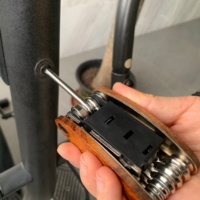 Kit d'outils de réparation de vélo 16-en-1 en ABS et métal, gadget de survie multifonction pour cyclisme en extérieur et camping, patch multifonction léger de 512g pour hommes