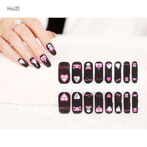Proveedor <span class=keywords><strong>de</strong></span> Uñas <span class=keywords><strong>de</strong></span> la Fábrica Huizi, Arte <span class=keywords><strong>de</strong></span> Uñas <span class=keywords><strong>de</strong></span> <span class=keywords><strong>Halloween</strong></span>, Adhesivos Personalizados para Uñas con Esmalte Real - Product Image 6