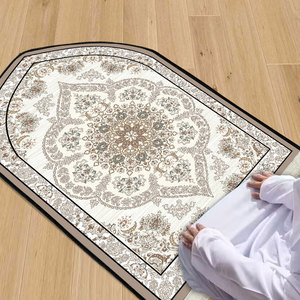 Alfombra en relieve simple, alfombra de peregrinación, alfombra de peregrinación, templo étnico Hui, alfombra de peregrinación, Alfombra de confesión de oración, venta al por mayor - Product Image 6