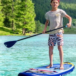 2023 thiếu niên Kid Phụ kiện thiết bị nối dài sup đứng mái chèo Hội Đồng Quản trị Oar với t hình dạng xử lý Nylon lưỡi cho đại dương vùng biển - Product Image 6