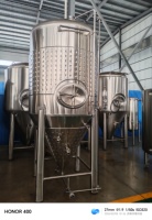 1000L SUS304 RVS sapverwerkings- en opslagtank met koelmantel voor drankenproductie