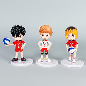 Figura de acción de personaje de anime Q-style Volleyball Boy Yodan Xiangyang, modelo decorativo para máquina expendedora de muñecas - Product Image 3
