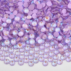 OLeeya - Cristales de Alta Calidad al por Mayor, Cristales Planos sin Fijación en Caliente, 16 Facetas, Cristales de Vidrio para Decoración, Manualidades y Bricolaje - Product Image 4
